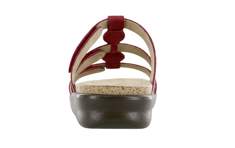 Naples  Slide Sandal, Red, large