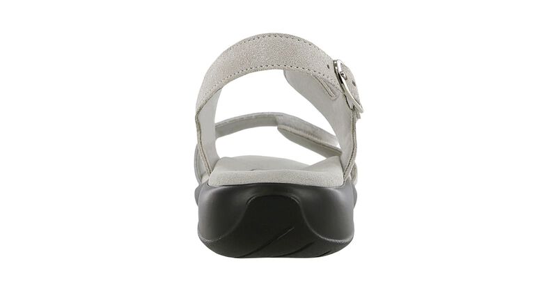 Nudu Heel Strap Sandal - Silver Mist, , large