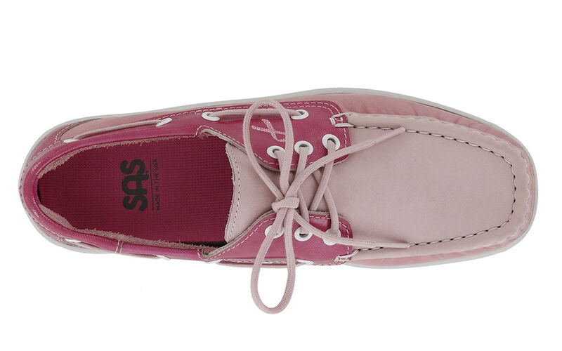 Catalina LTD Lace Up Boat Shoe, Bubble Gum, large