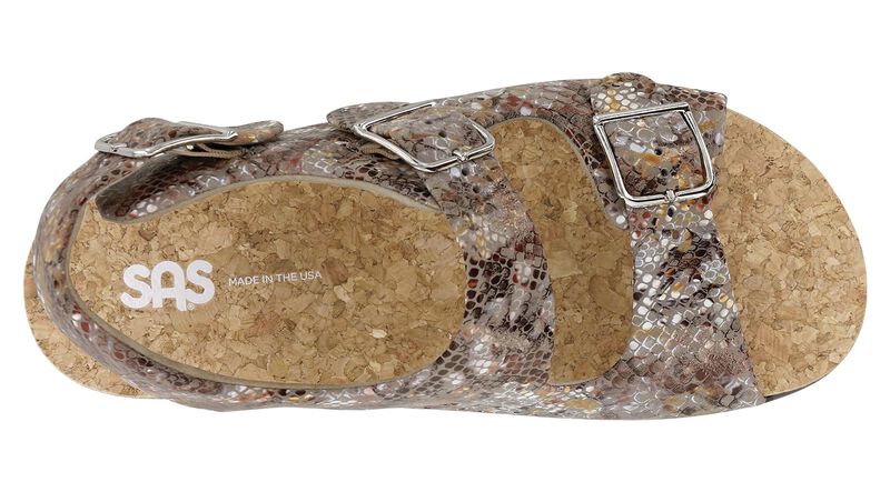 Relaxed Multisnake Taupe Left Top View