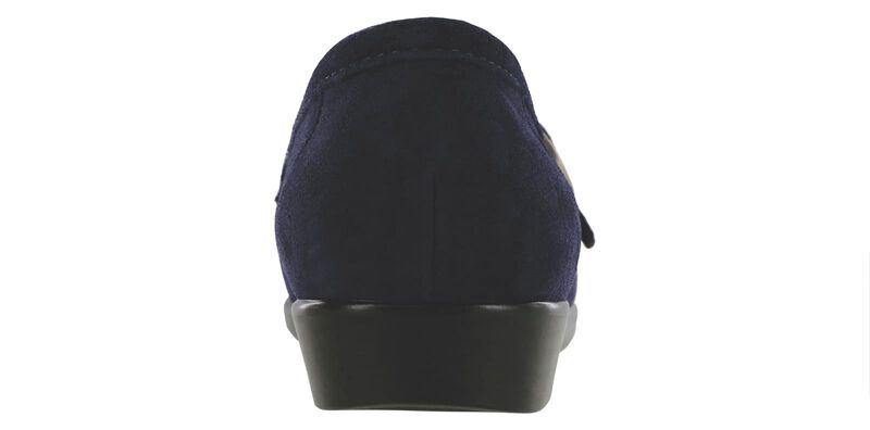 Lara Navy Suede Right Rear View