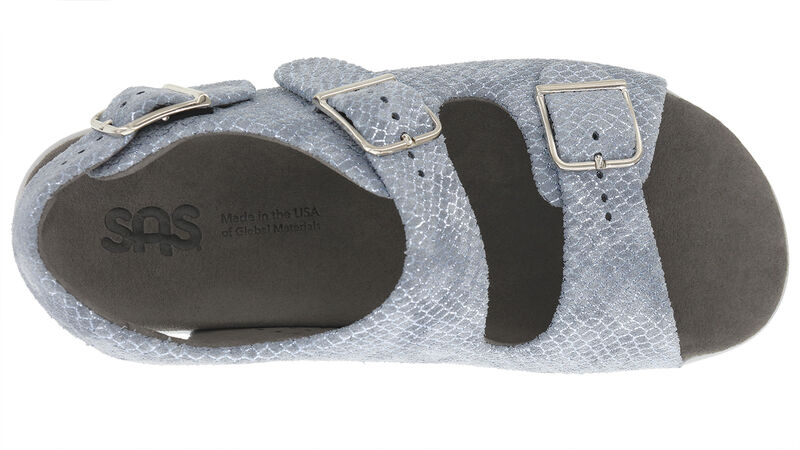 Relaxed Spring Blue Top View