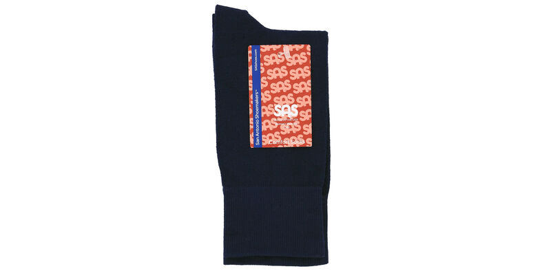 Mayo Comfort Brand Socks Medium Navy Package View