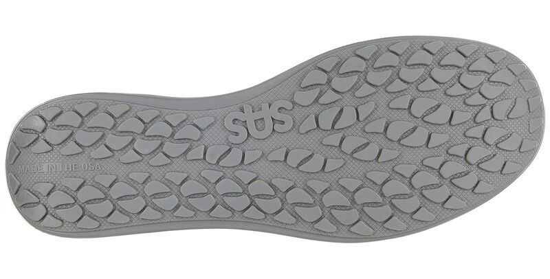 Sporty Lux White Perf Left Sole View