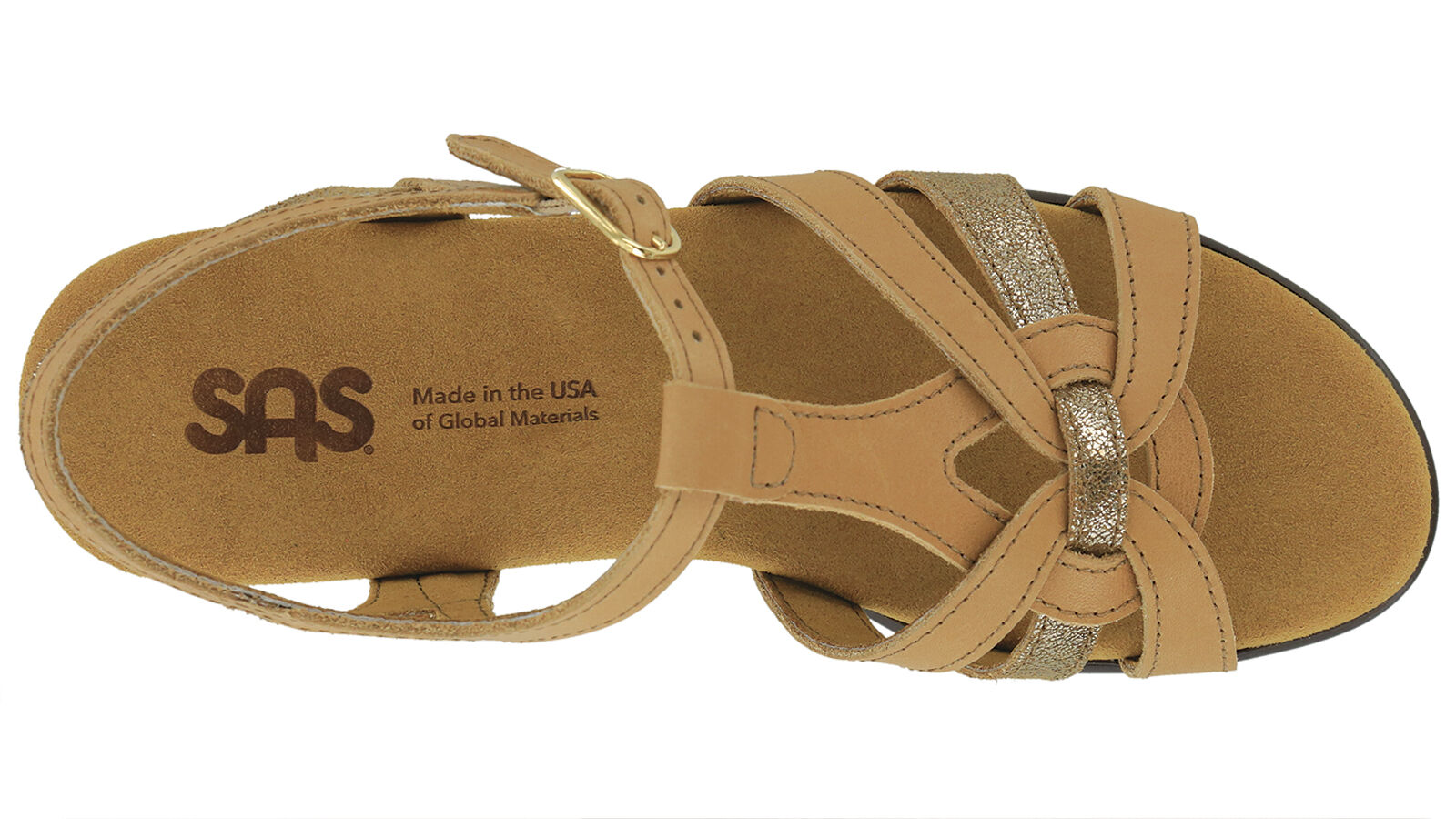 Aurora T-Strap Sandal | SAS Shoes