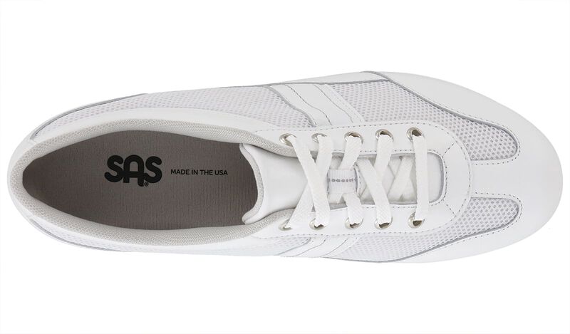 FT Mesh White Left Top View