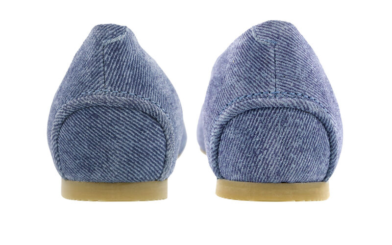Lacey Denim Right Front View