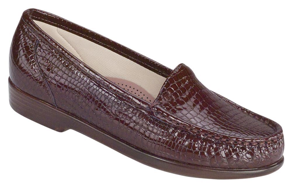 womens brown crocodile shoes