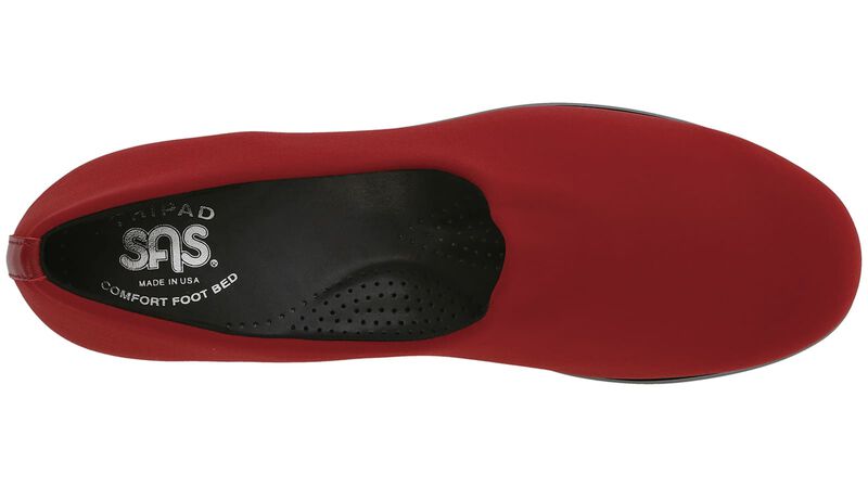 Bliss Slip On Wedge, Red, large
