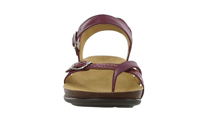 Pampa Toe Loop Sandal - Plum Weave, , large