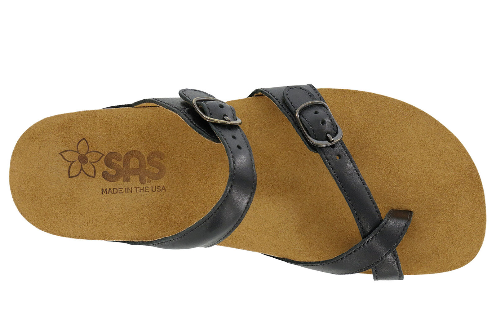 Shelly Toe Loop Slide Sandal | SAS Shoes