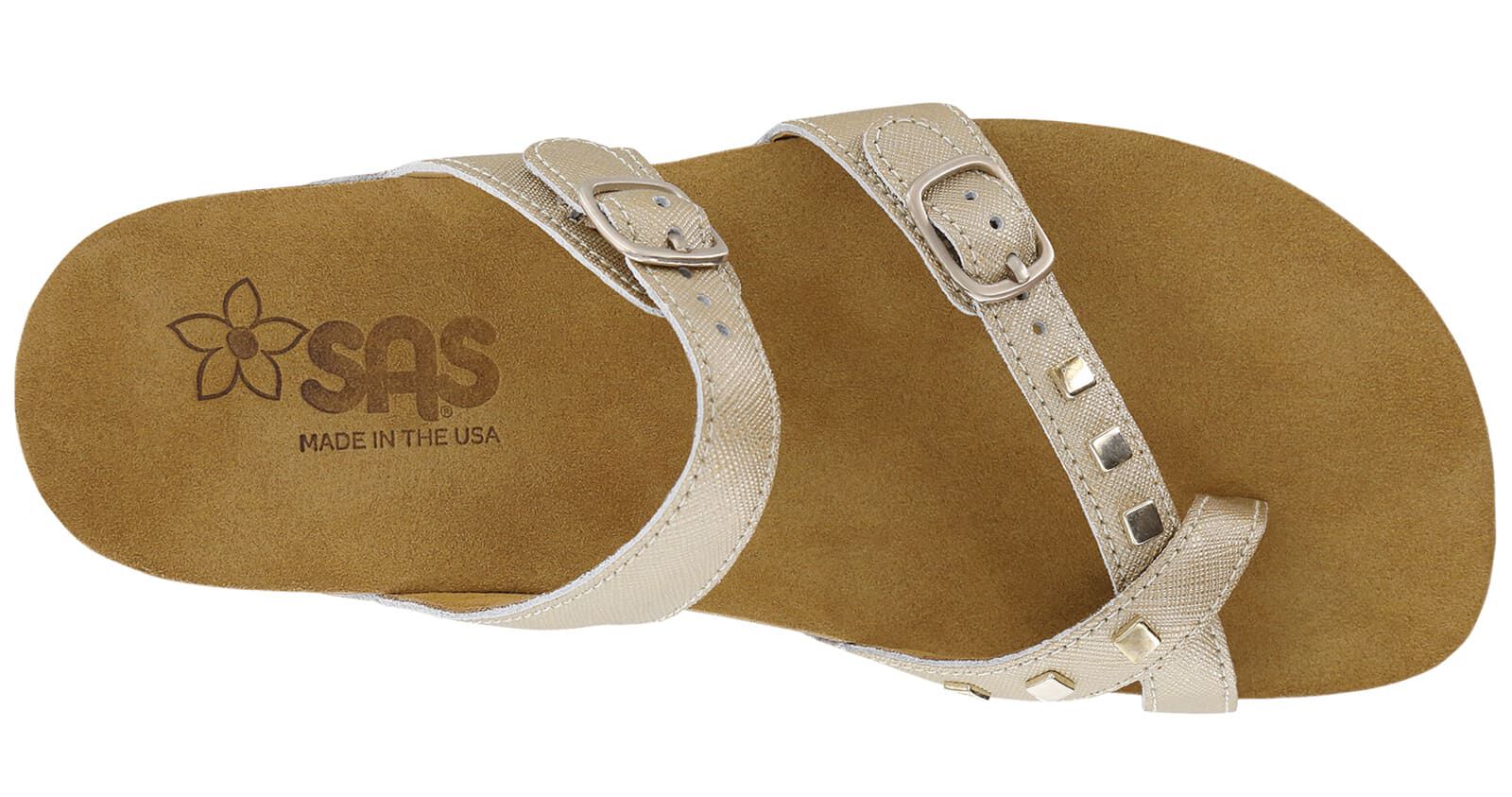 Toe loop online footbed sandals