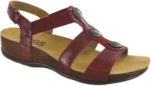 Clover T-Strap Sandal - Cabernet