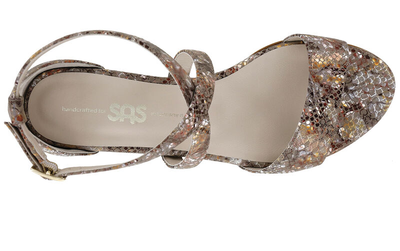 Simone Multisnake Taupe Left Top View