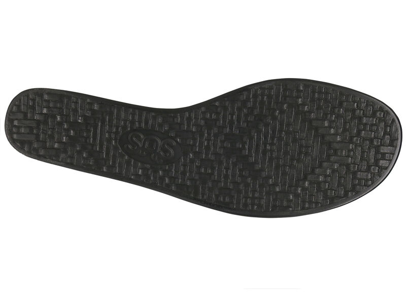 Rosa Woven Black Left Sole View