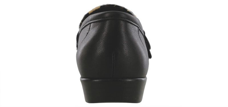 Lara Black Leopard Right Rear View