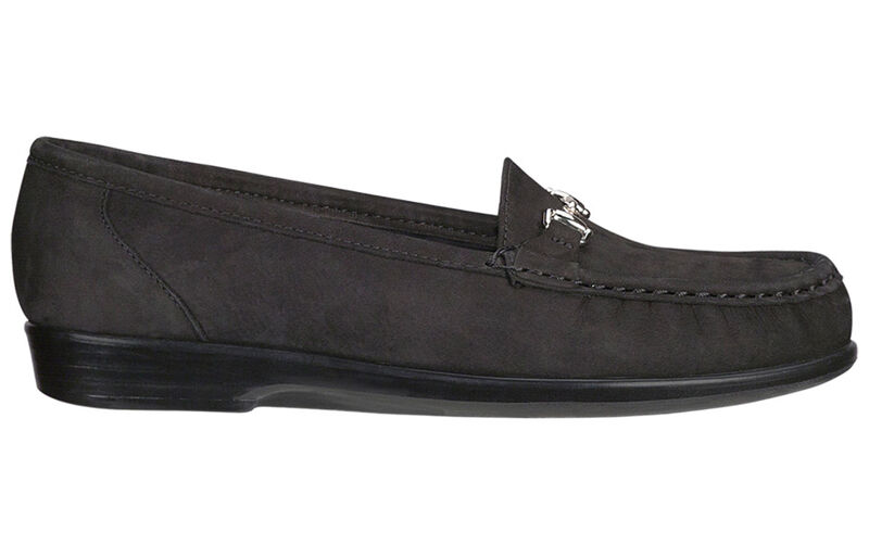 Metro Charcoal Nubuck Left Side View