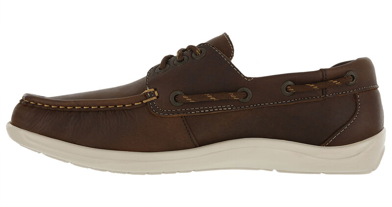 Decksider Lace Up Boat Shoe, New Briar, large