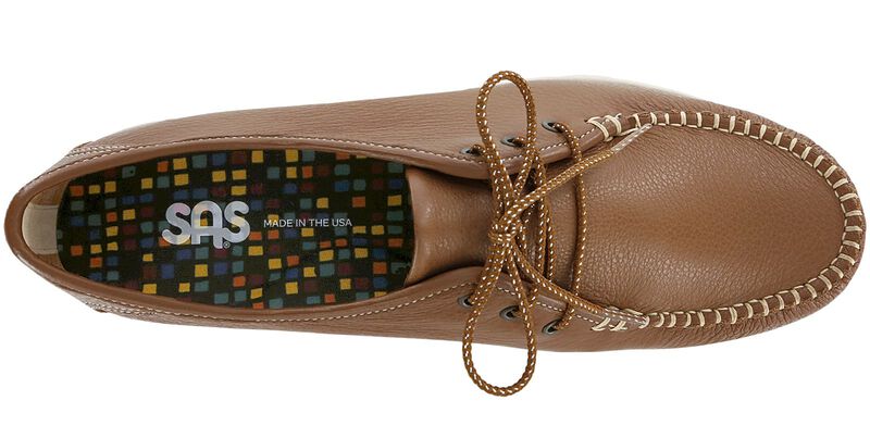 Breezy II Lace Up Moc - Pecan Brown, , large