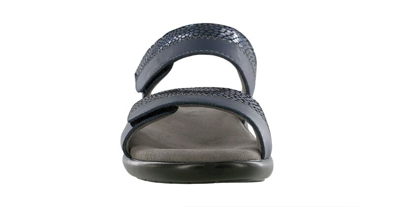 Nudu Slide Navy Right Front View