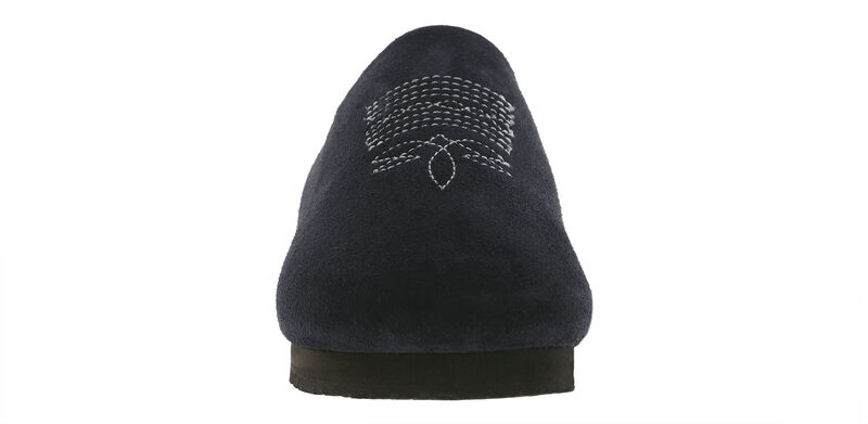 Hinny Navy Suede Right Front View