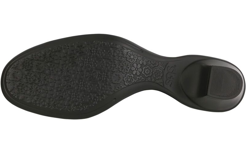 Isabel Black Snake Left Sole View