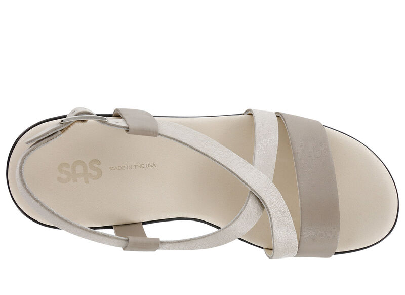 Delight Cross Strap Wedge Sandal - Linen Web, , large