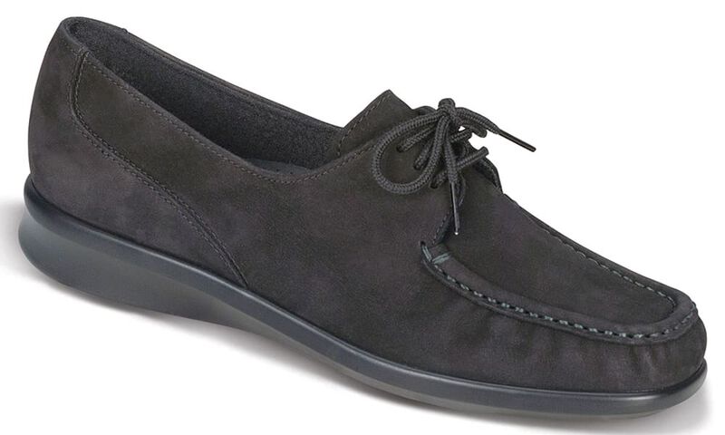Petra Charcoal Nubuck Right .75 View