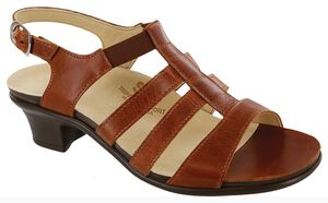 Allegro Heel Strap Sandal - Chestnut