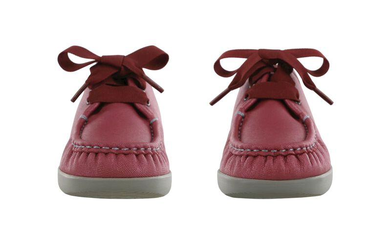 Bounce Lace Up Moc - Cranberry, , large