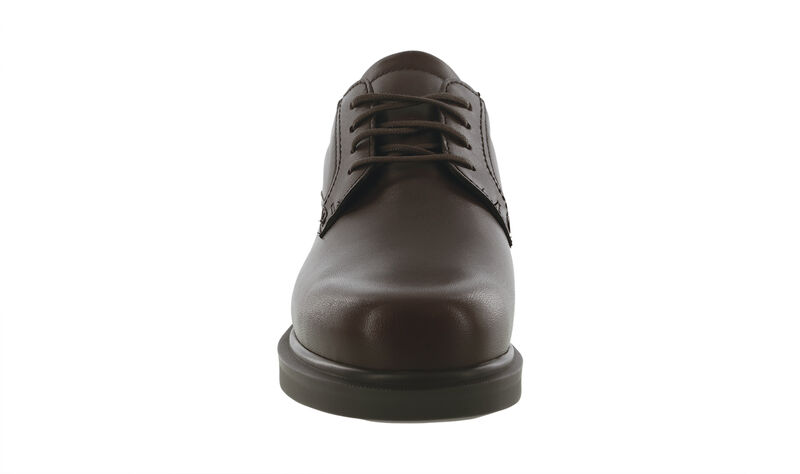 Ambassador Lace Up Oxford, Brown, large