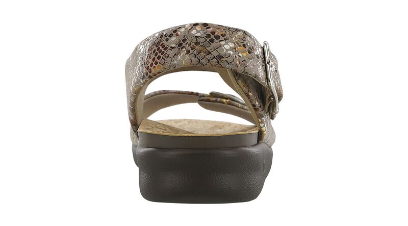 Relaxed Multisnake Taupe Right Rear View