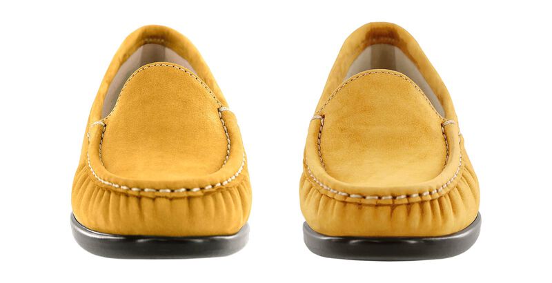 Simplify Nubuck Slip On Loafer - Mustard Nubuck, , large
