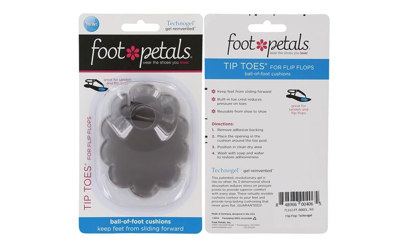 Foot Petals Flip Flops Gel Technogel