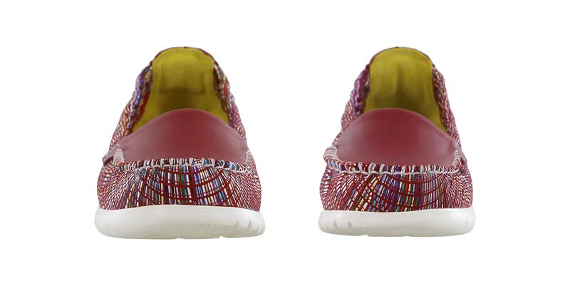 Sunny Slip On Loafer - Red Rainbow, , large