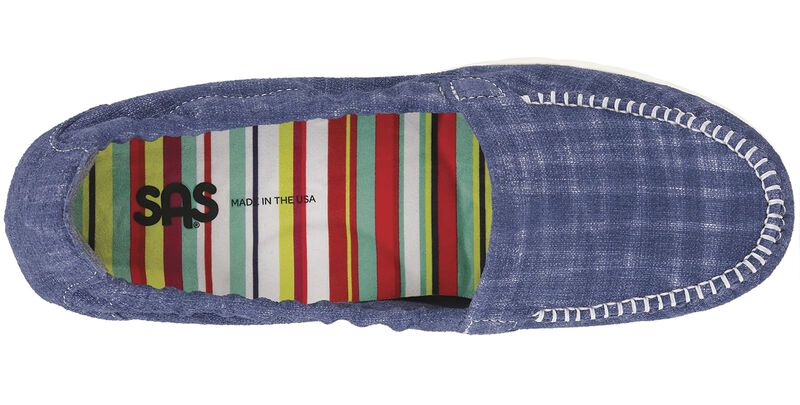 Sunny Slip On Loafer, Blue Jay, large