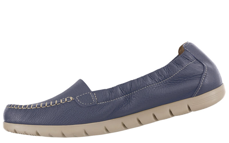Sunny Slip On Loafer, Deep Blue, large