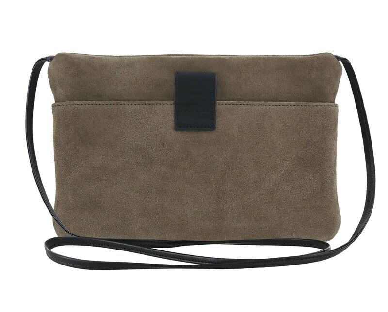 Perla Crossbody Handbag, Almond, large