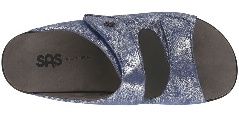 Cozy Silver Blue Left Top View