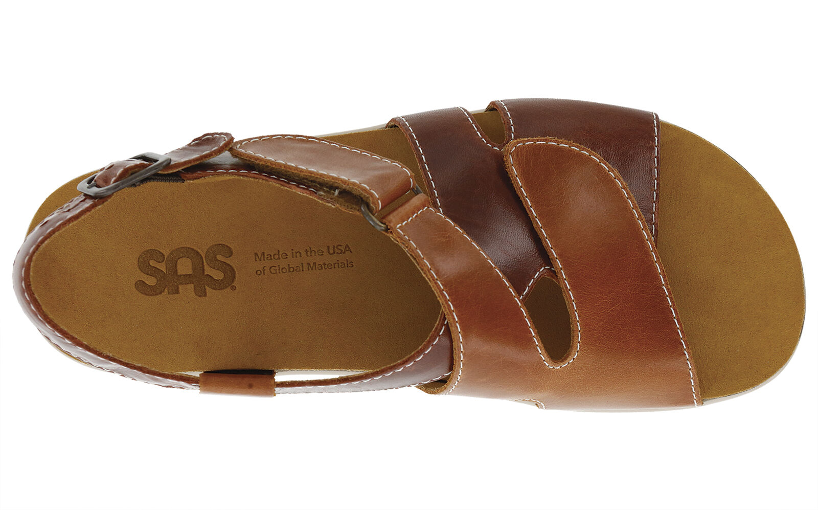 Huggy Cross Strap Sandal | SAS Shoes