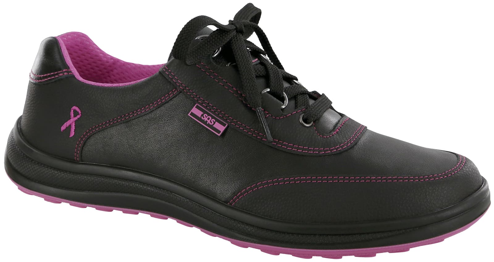 Black and Pink Athletic Shoes Women main image 3