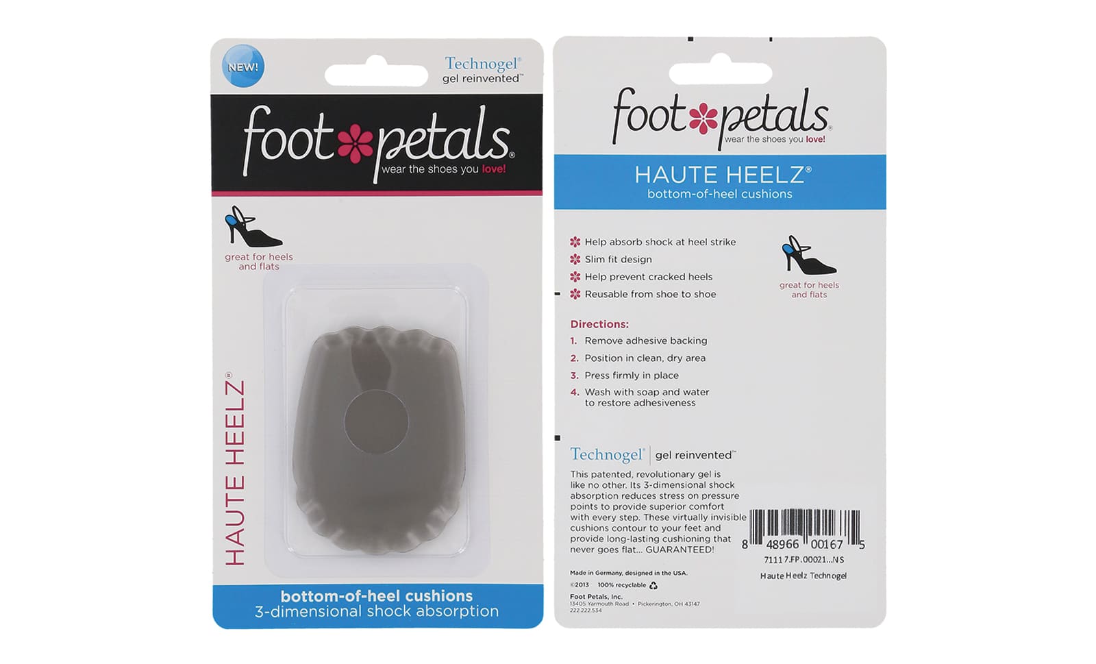 foot petals for heels