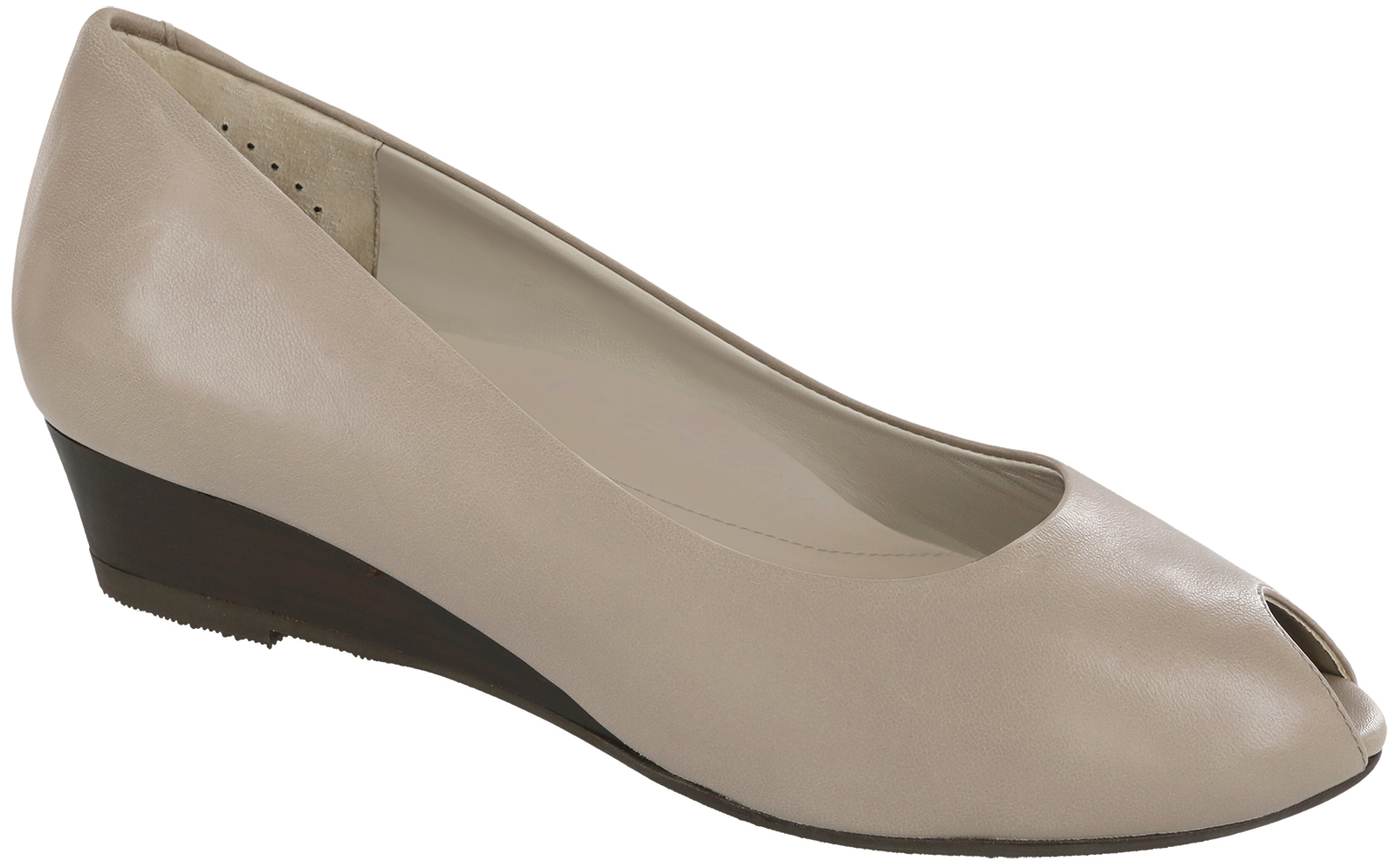 Wedge peep on sale toe shoes