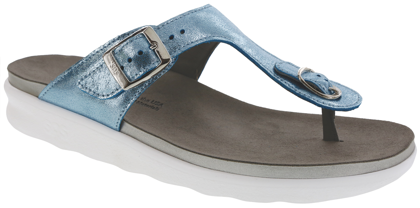Sas Footwear Sas Sanibel Sanibel T-Strap Slide Sandal Outlet SAS Shoes