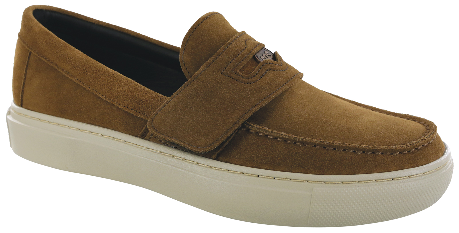 SAS Woodlawn Loafer Size US 10M Mahogany Round Toe Slip-On Casual Shoes SAS Penny Loafers Woodland Mahogany Brown | Mercari main image 4