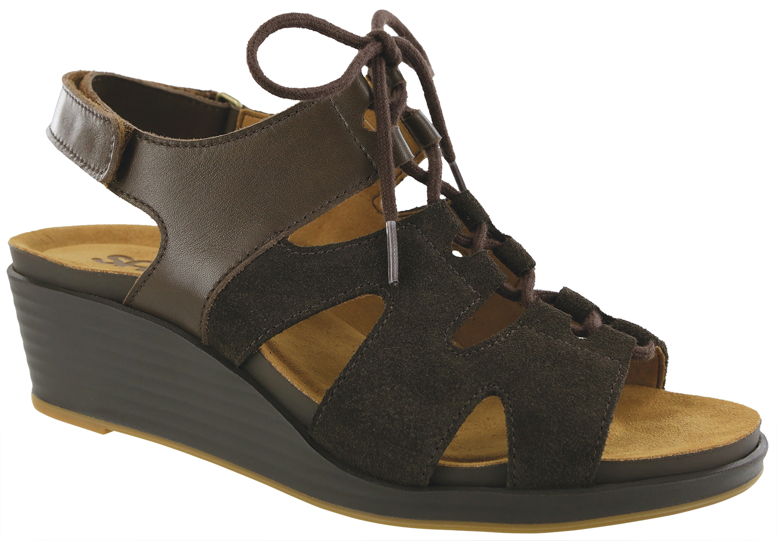靴 SEDONA SANDAL OAK NAVY porter classic Sedona Lace Up Wedge Sandal | SAS Shoes