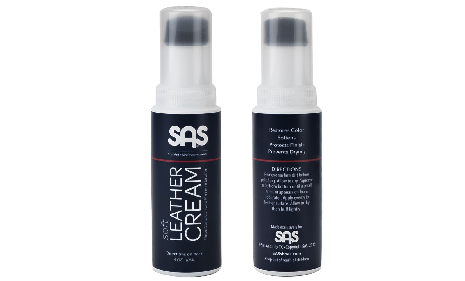 Sas soft leather best sale cream