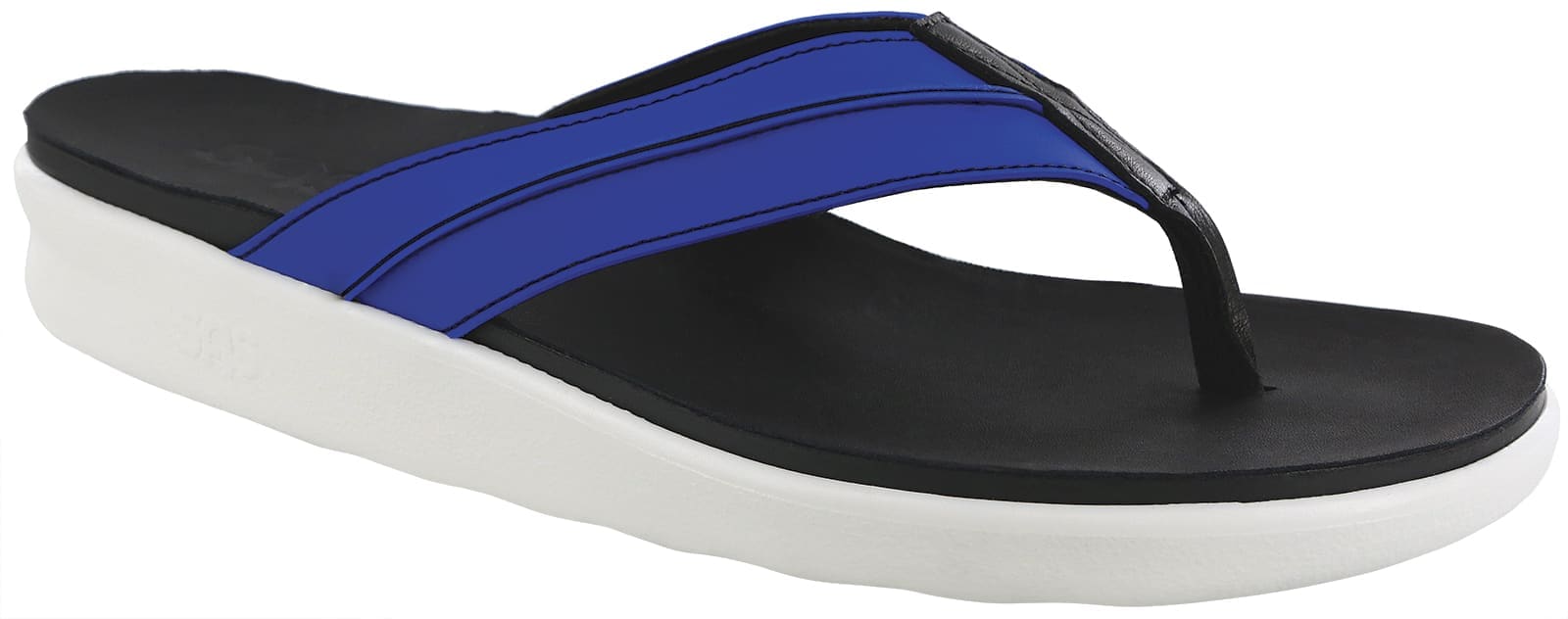 NEW SAS men\'s escape thong sandal in cobalt Escape Stampede - Men main image 3