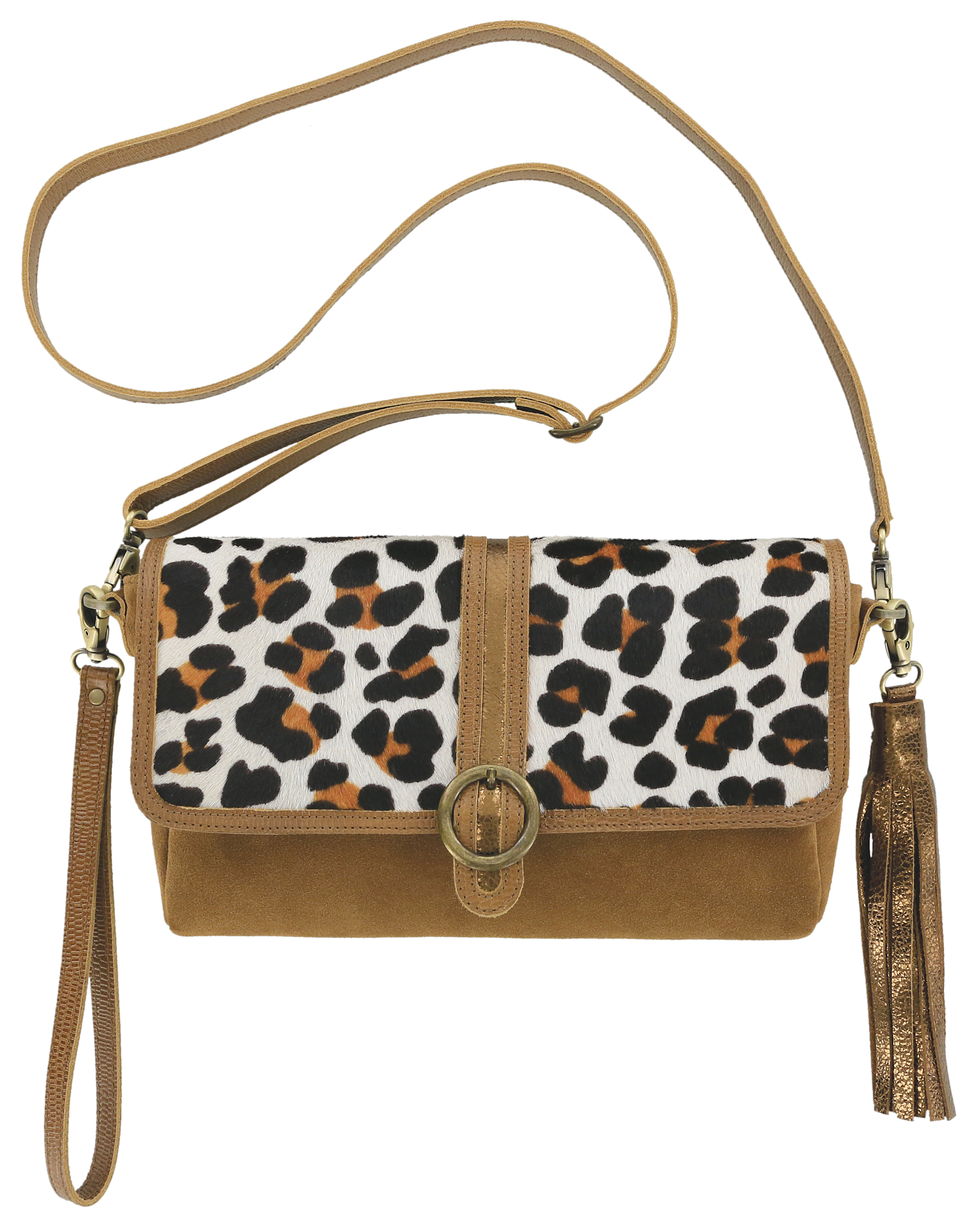 [Sehr] Leopard Easy Big Bag ★すぐ品切れ★ Seight Clutch Handbag | SAS Shoes