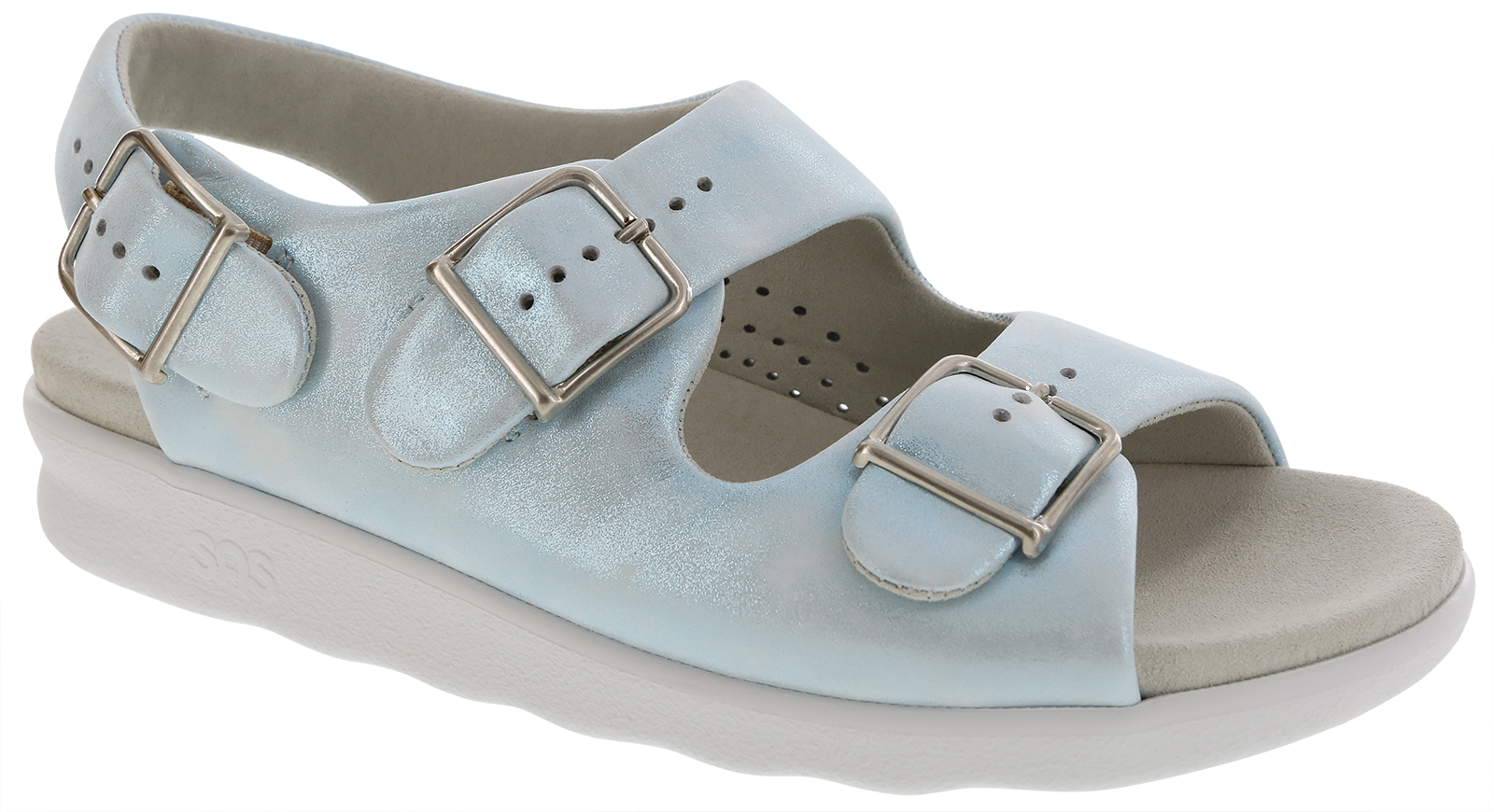 Relaxed Heel Strap Sandal